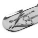 AlleLac Silver Metal Tool Tray Метална тавичка за дезинфекция